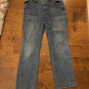 Pilcro and the Letterpress folio light blue Straigh jeans